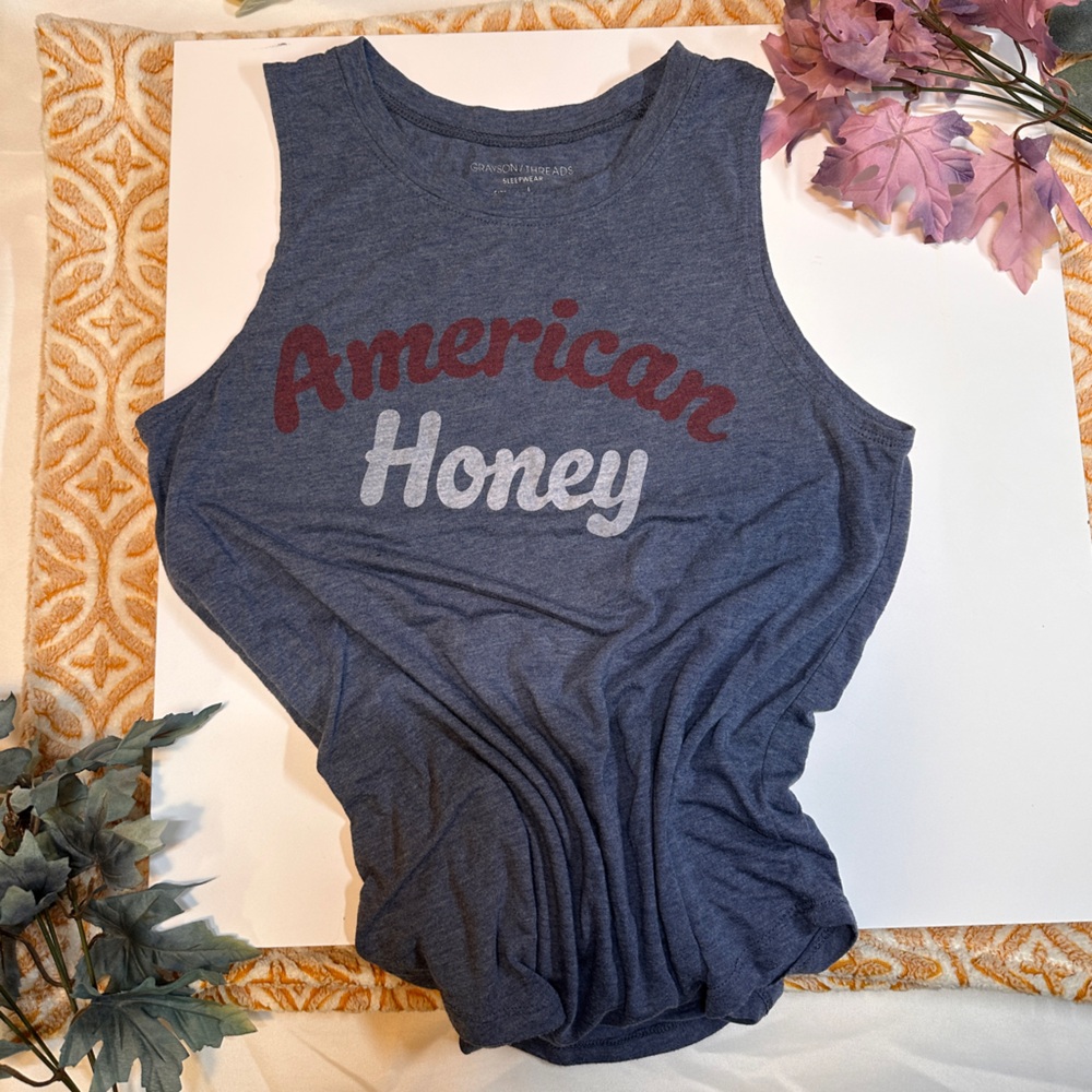 Grayson Threads Dye Flowy Tank Top Size Large